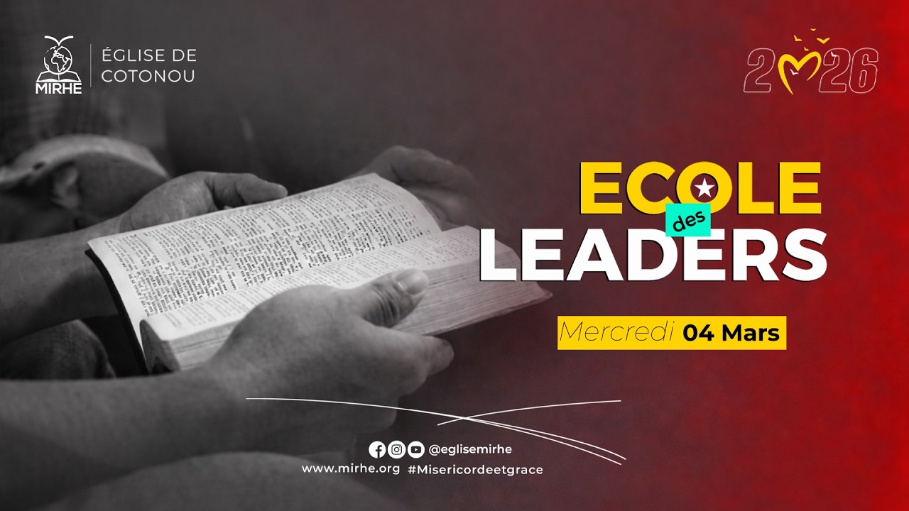 LA MANIFESTATION SUPREME DE LA GLOIRE DE DIEU | ETUDE BIBLIQUE DU 06 MARS 2026 | PROPHETE E. ADANKON