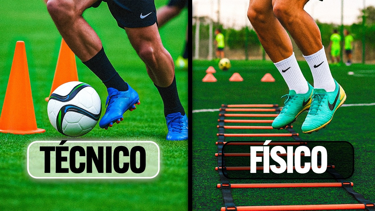 TREINO FÍSICO-TÉCNICO COMPLETO NO FUTEBOL