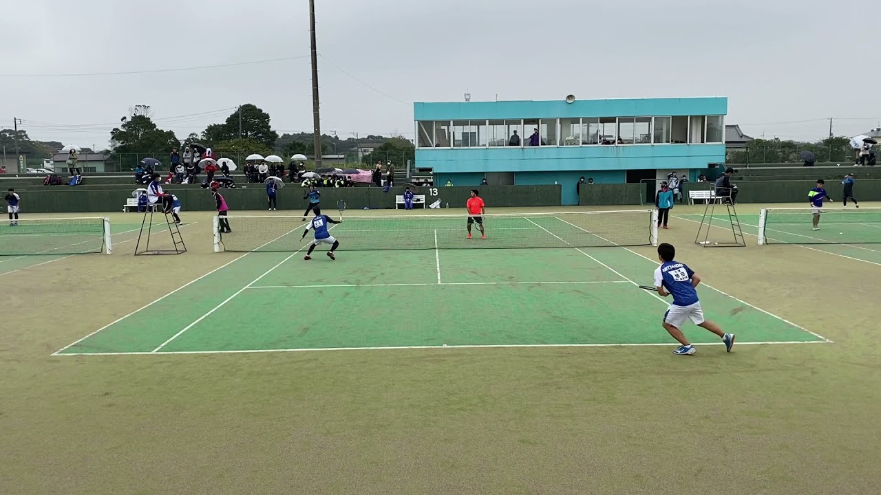 【ソフトテニス ASMR】T橋の全クラ代替大会決勝での快音3選。ＶＳ日本体育大学