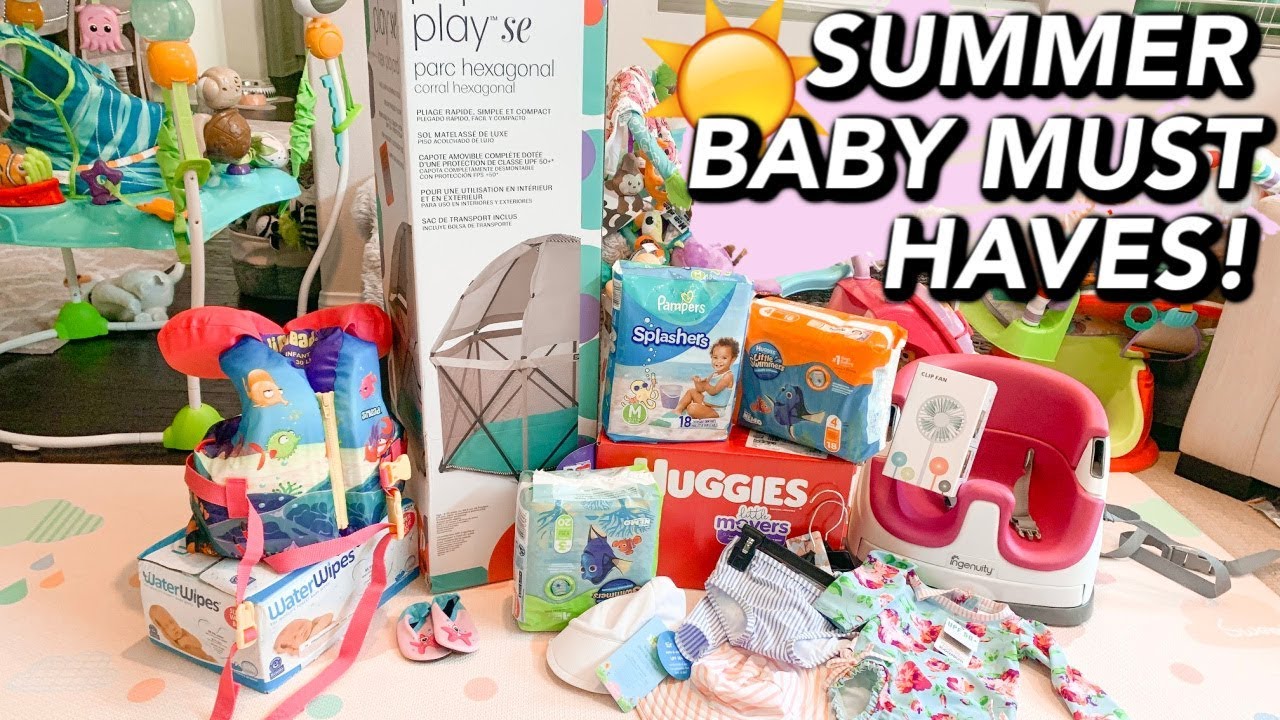 SUMMER BABY MUST HAVES! | LIFE OF MADDY VLOGS