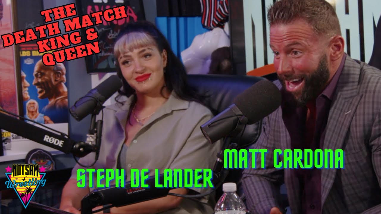 Matt Cardona & Steph Delander are Saving The Indies & Aren’t Stooges | Notsam Wrestling Interview