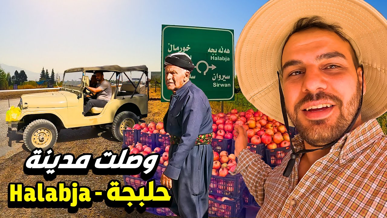 اكلت اطيب فطور صباحي في مقاهي الشعبية داخل مدينة حلبجة Halabja