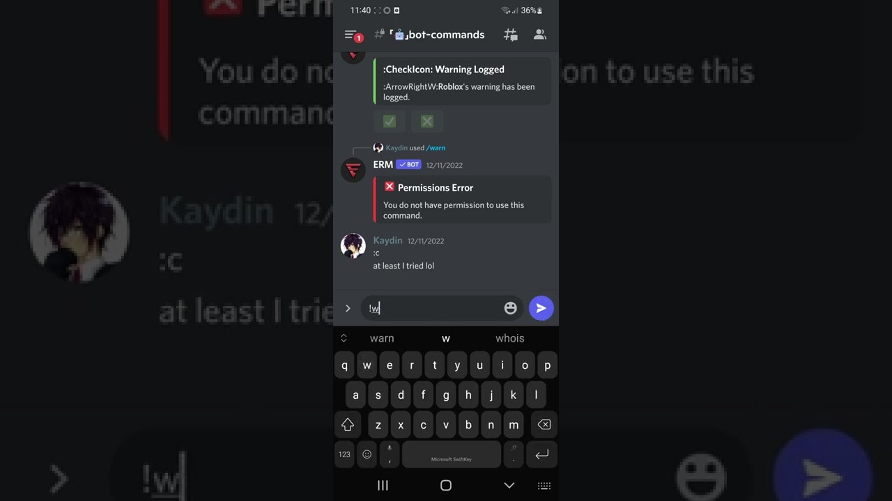 How to moderate someone Discord