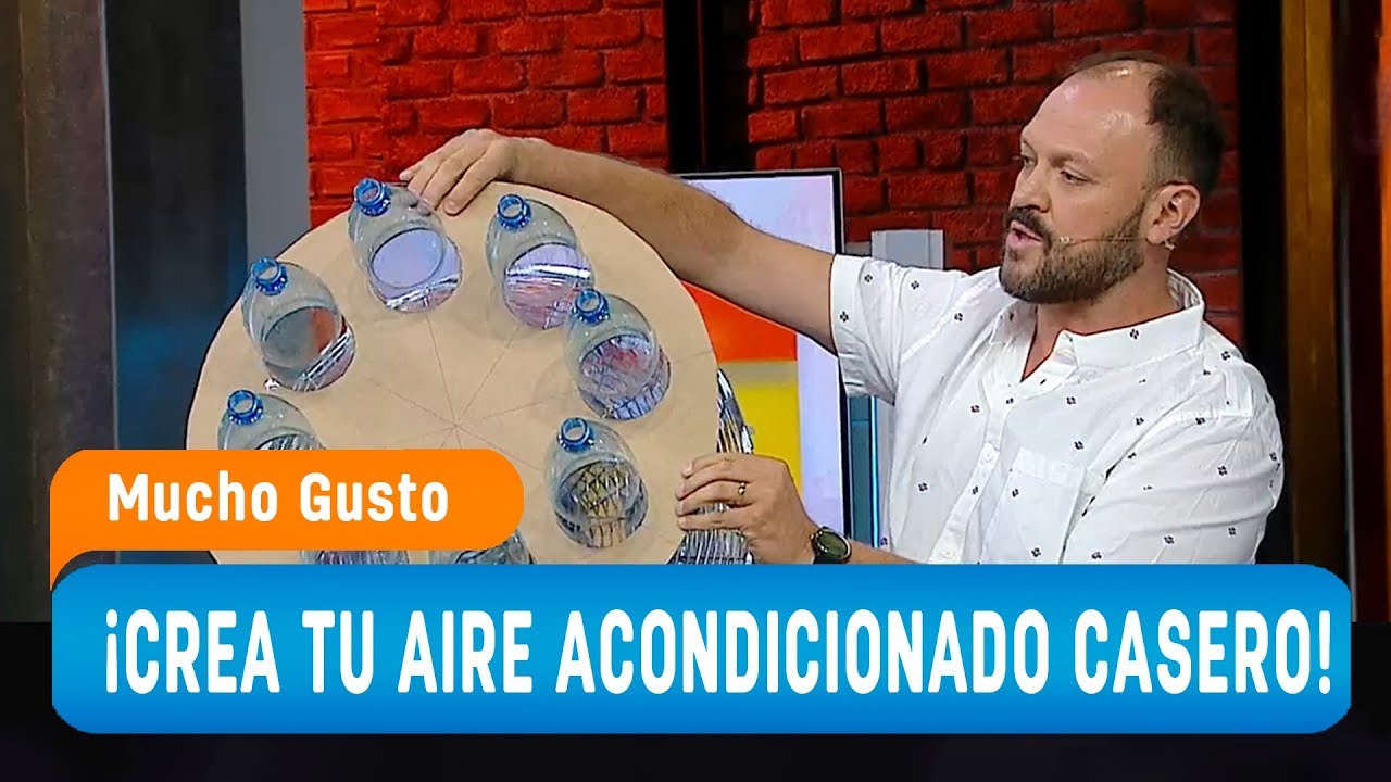 Aprende a crear 3 tipos de aire acondicionado caseros - Mucho Gusto 2020