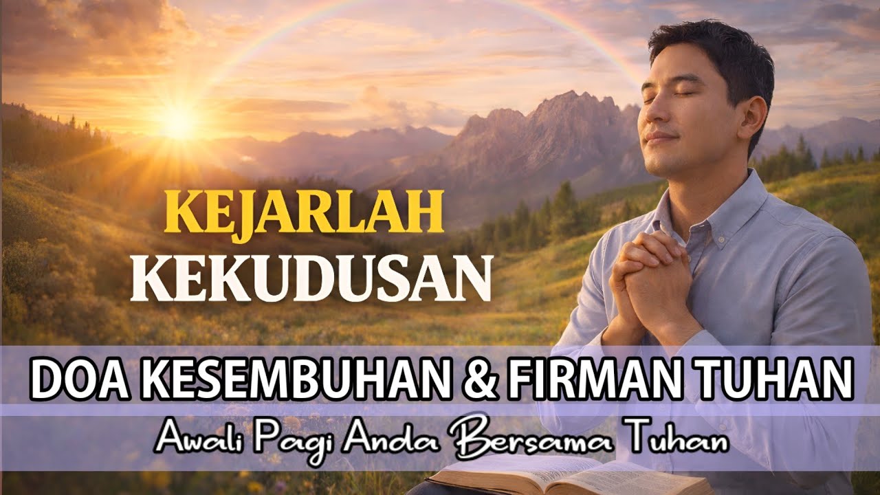 Renungan Pagi dan Doa Pemulihan 09 Januari 2026 - Kejarlah Kekudusan