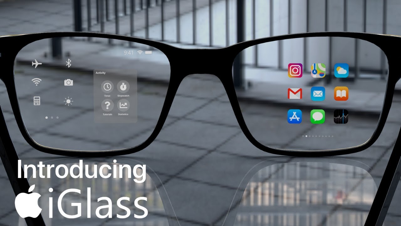 Apple Glasses AR Smart iGlass Concept