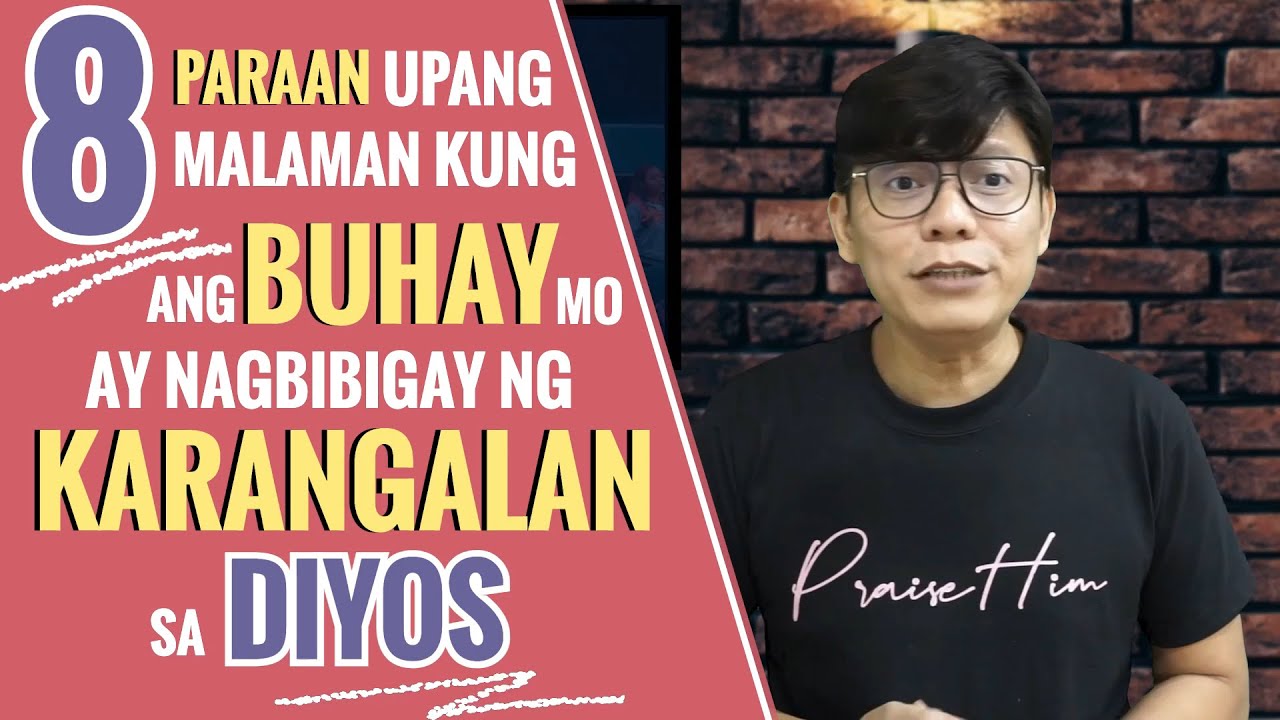 8 PARAAN UPANG MALUGOD ANG DIYOS SA IYONG BUHAY