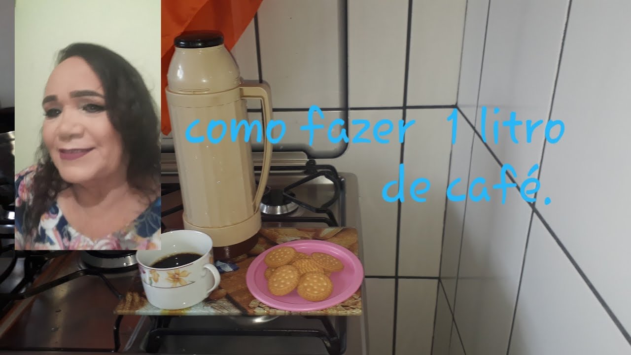 como fazer  um litro de café.