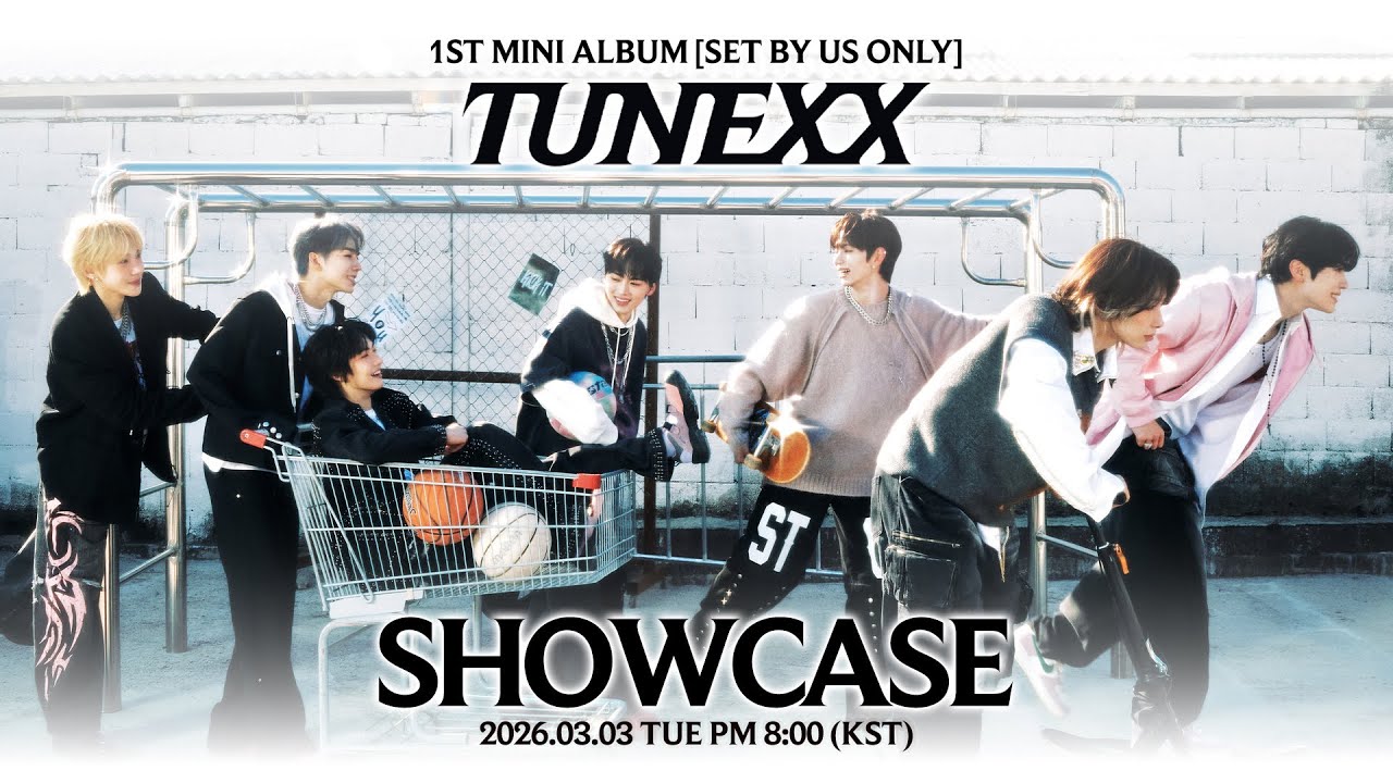 TUNEXX(튜넥스) 1ST MINI ALBUM [SET BY US ONLY] SHOWCASE
