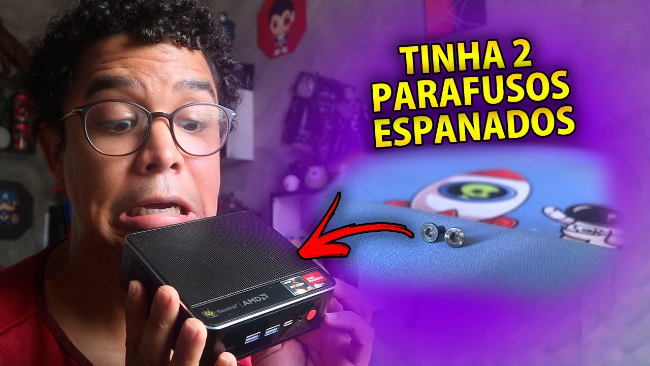 4 MÉTODOS PARA TIRAR UM PARAFUSO ESPANADO | O MINI PC TINHA 2! VEJA OS MÉTODOS QUE DERAM CERTO