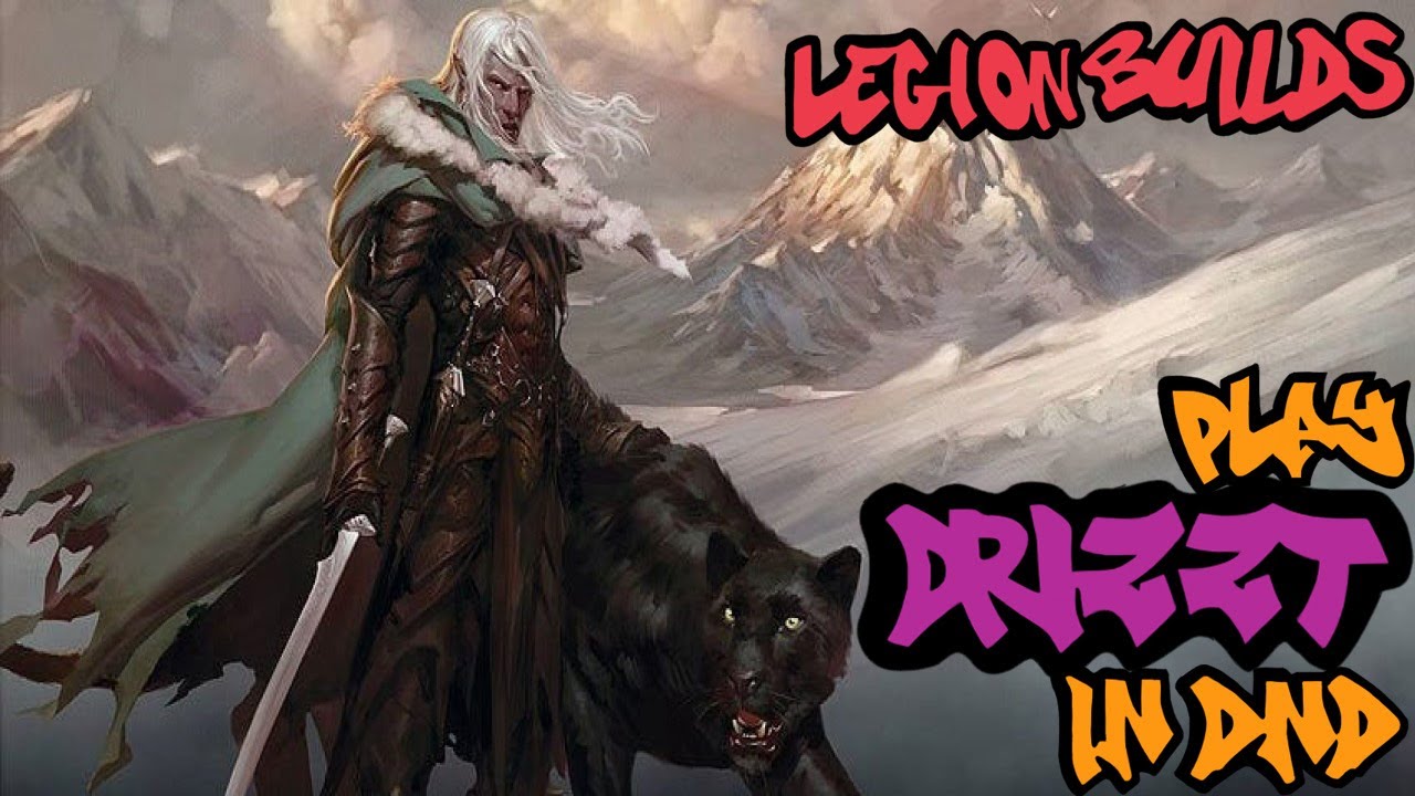 Play Drizzt Do'Urden in Dungeons & Dragons (Dark Alliance D&D 5E Build)