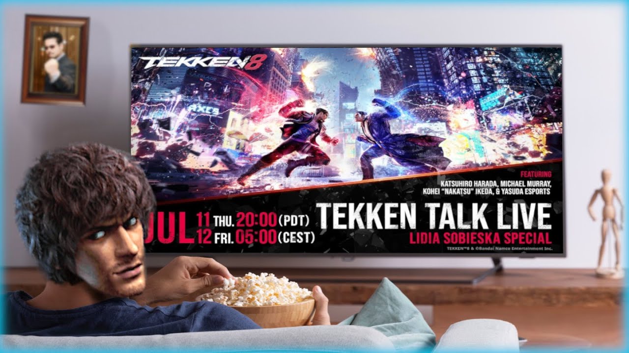 Смотрим Tekken! - TEKKEN Talk Live: LIDIA SOBIESKA SPECIAL