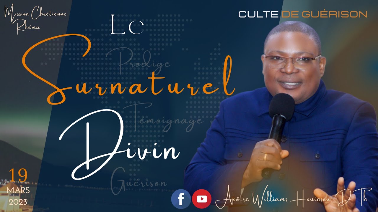 CULTE DE GUÉRISON MIRACULEUSE_ 19-03-2023|APÔTRE WILLIAMS HOUINSOU