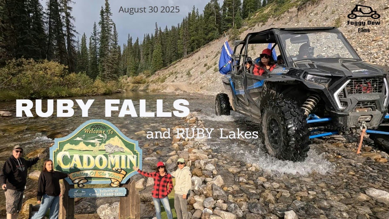 Ruby Falls and Ruby Lakes CONQUERED by Foggy Dew Family