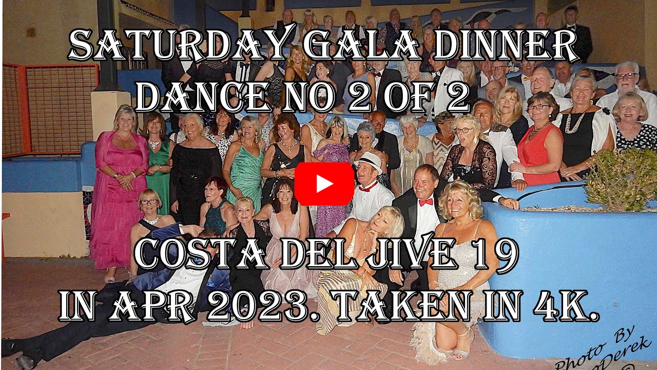 Finale Saturday Gala Dinner Dance No 2 of 2 Taken at Costa Del Jive 19 in Apr 2023. Taken in 4k.