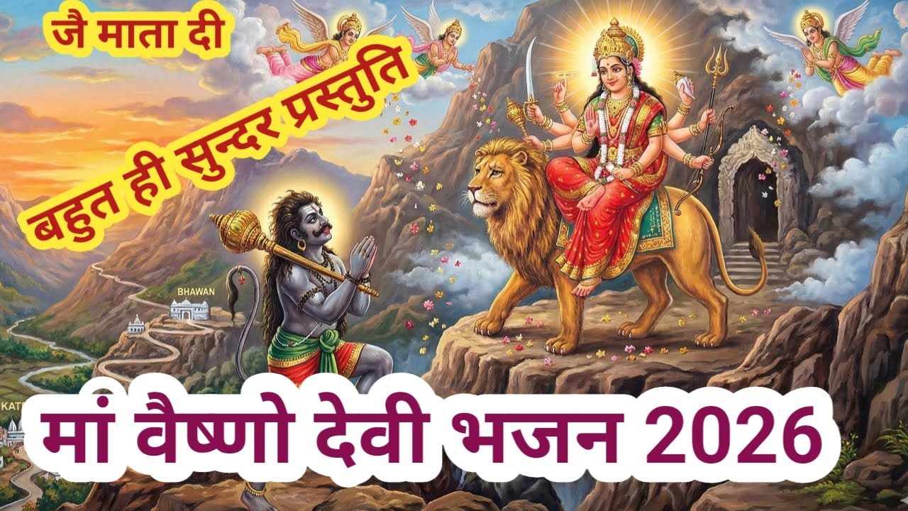 LIVE : वैष्णो देवी का भजन चालीसा | Vaishno Devi Chalisa | Mata Rani Bhajan 2026 | Vaishno Devi SONG