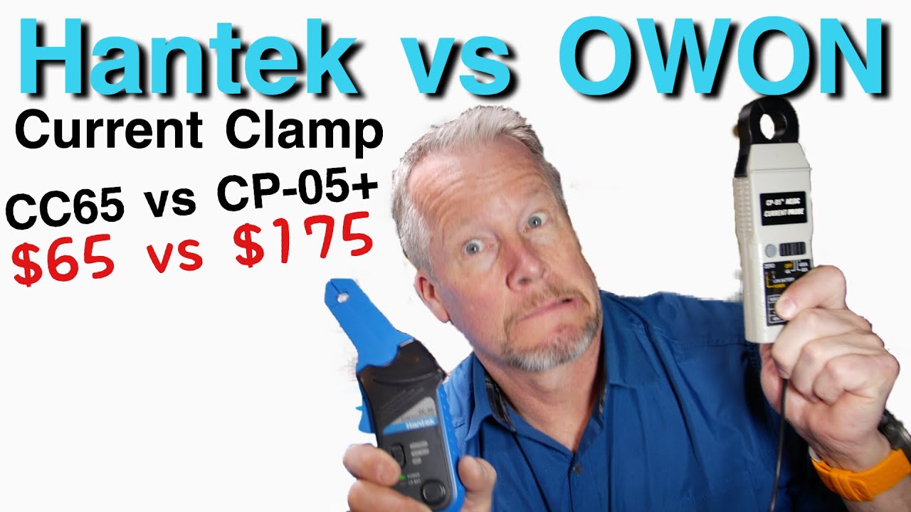 Hantek vs OWON current clamp 