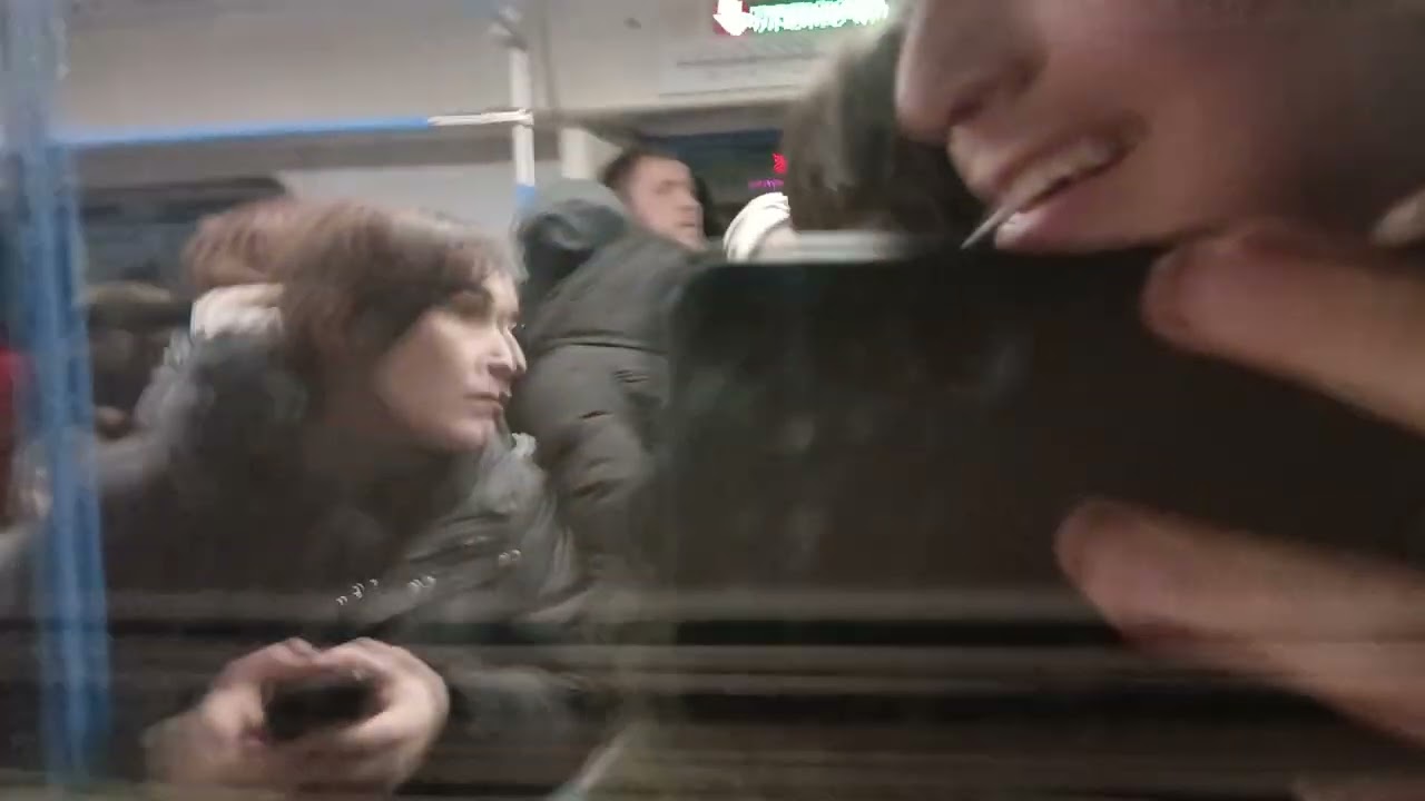 Московский метрополитен на поезде "Москва" на ТКЛ от таганской до пролетарской