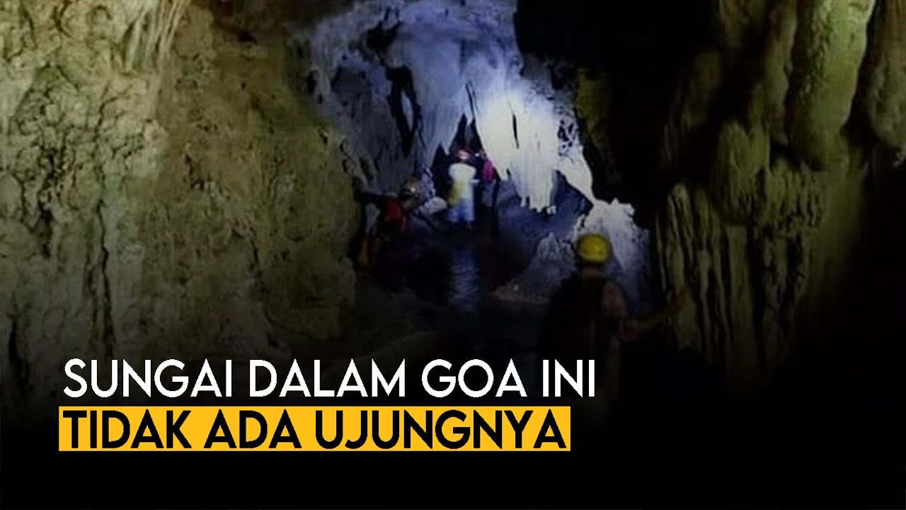 Keunikan Sungai Gua Boki Maruru di Halmahera Tengah | Maluku Utara