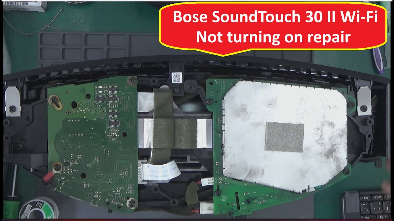 How to fix Bose Soundtouch 30 II Wifi Not powering on repair