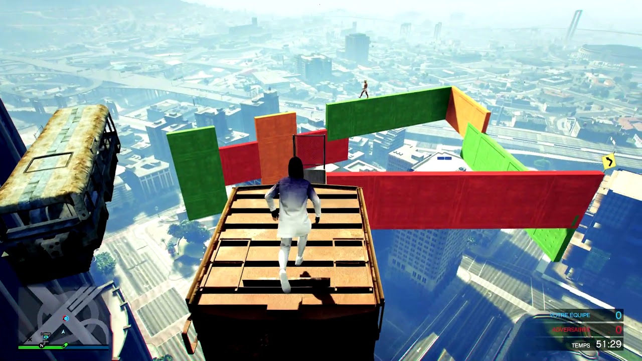 PARKOUR A PIED PREMIÈRE PERSONNE IMPOSSIBLE ?!