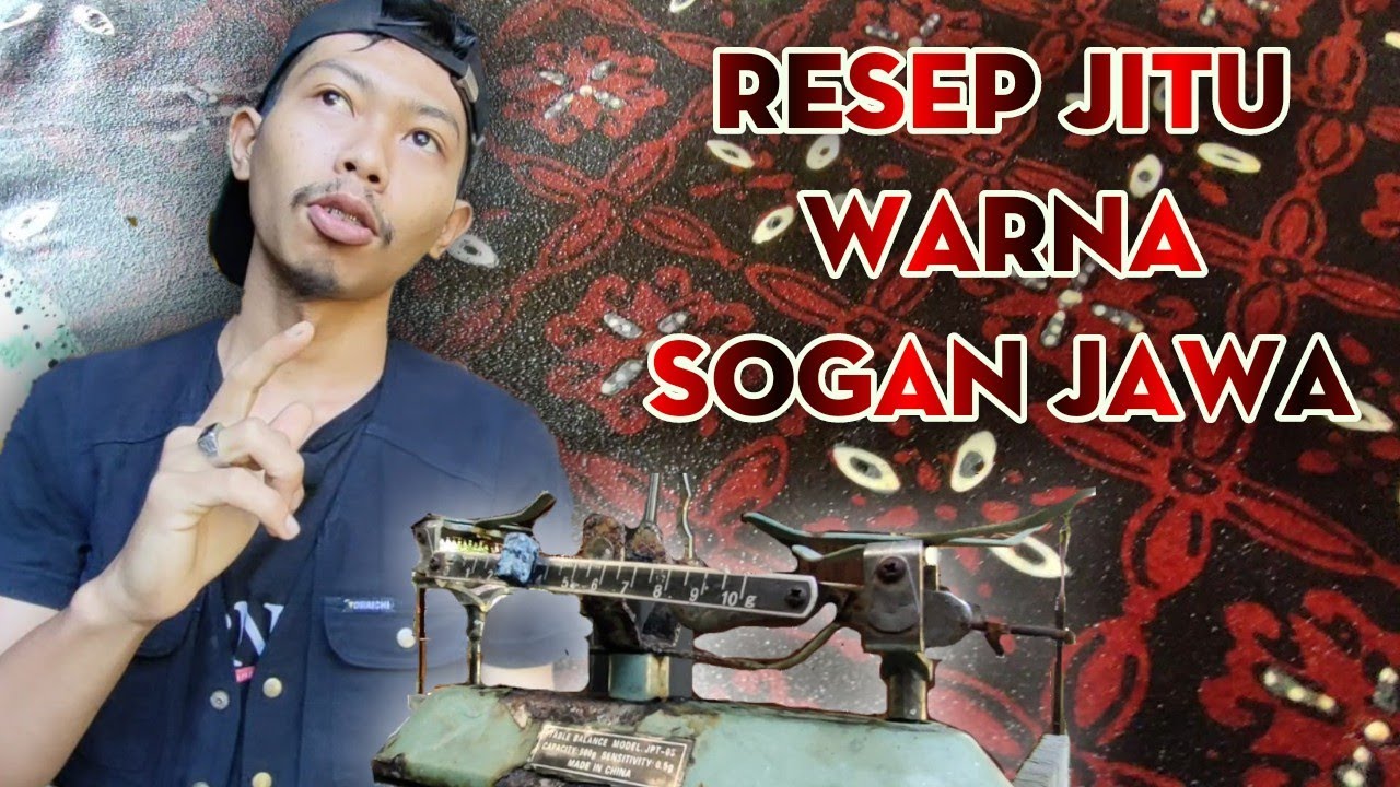 RESEP JITU WARNA SOGAN JAWA