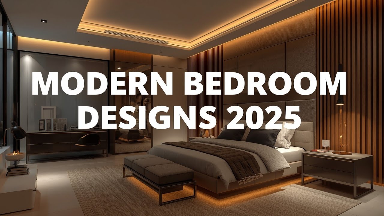 “Latest Bedroom Designs 2025 | 15 Modern, Stylish & Luxury Bedroom Ideas”