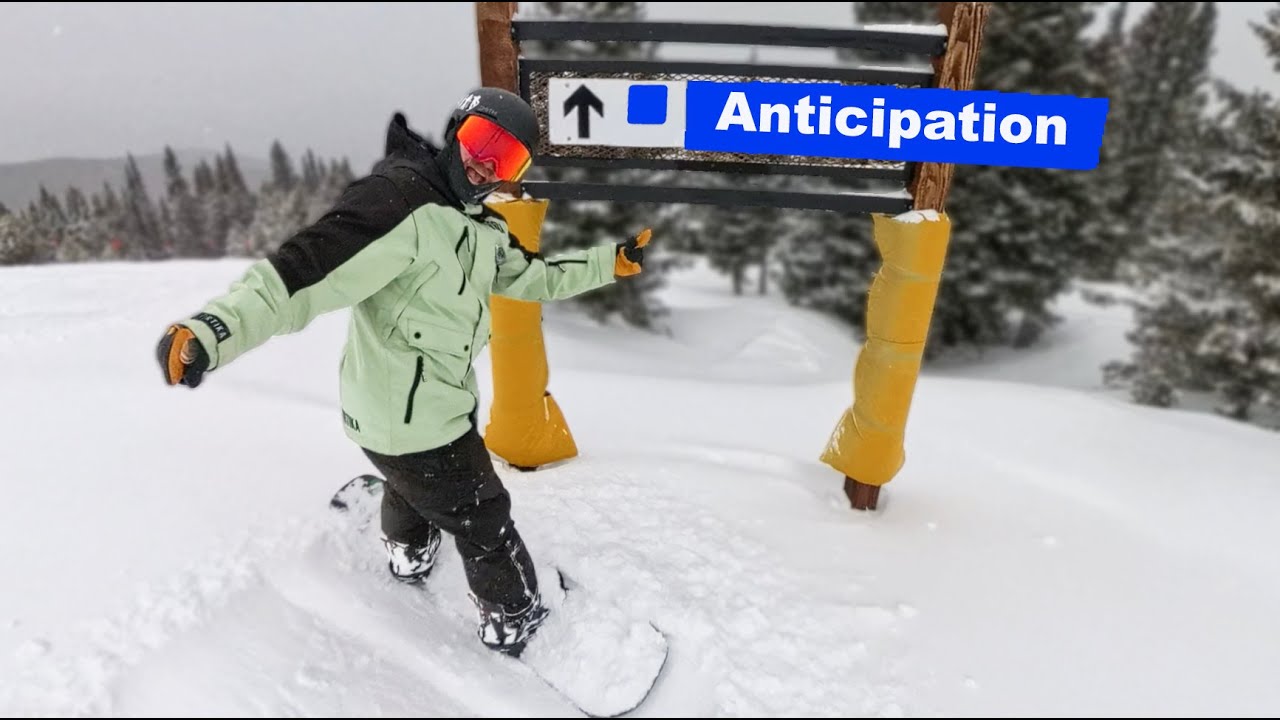 Anticipation Blue Square Ski Run Keystone Resort