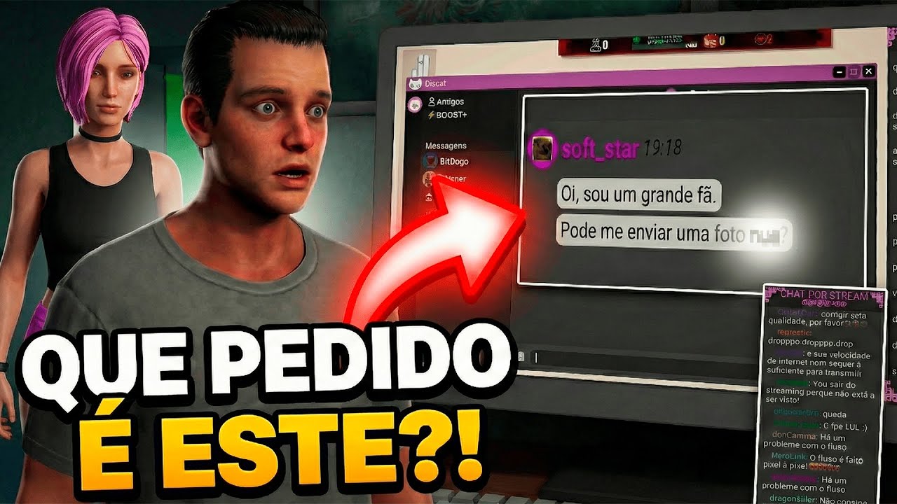 ELE ME PEDIU ISSO MESMO? - Streamer Life Simulator 2