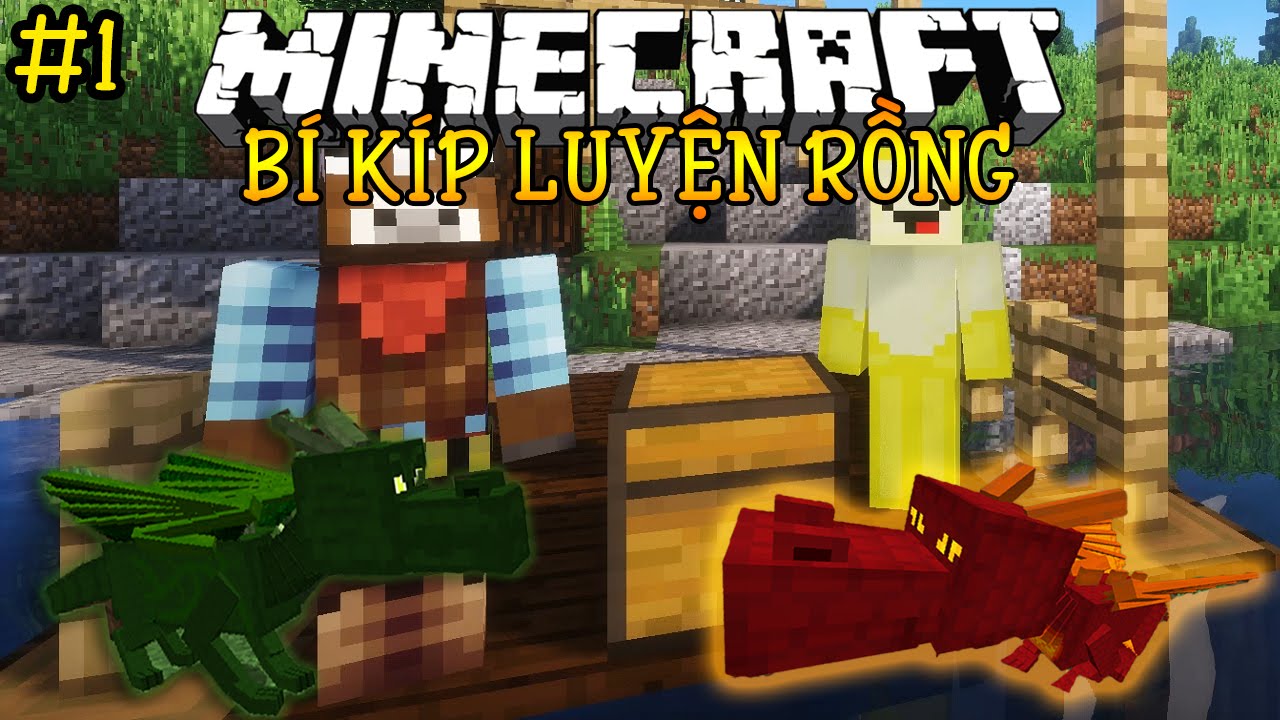 Oops Club Minecraft Bí Kíp Luyện Rồng - Tập 1: HAI CHÚ RỒNG ĐẦU TIÊN