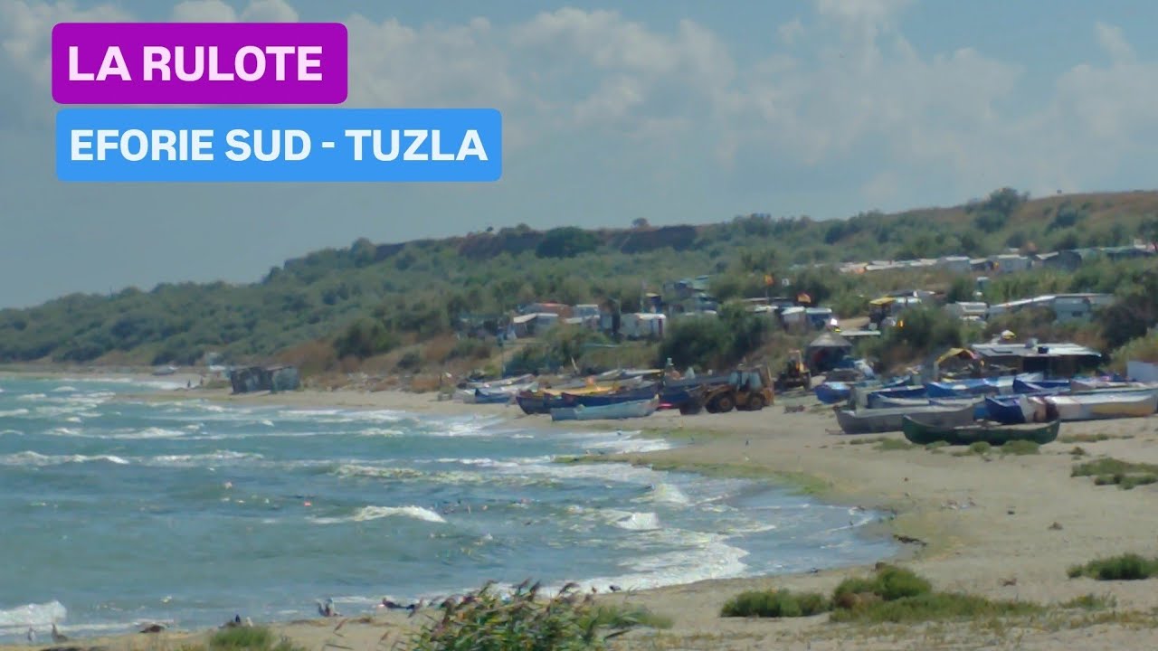 [4K][SEPTEMBRIE 2025] PLAJA EFORIE SUD BEACH - PLAJA TUZLA BEACH, ROMÂNIA 🟠 DESCOPERĂ  LA RULOTE !