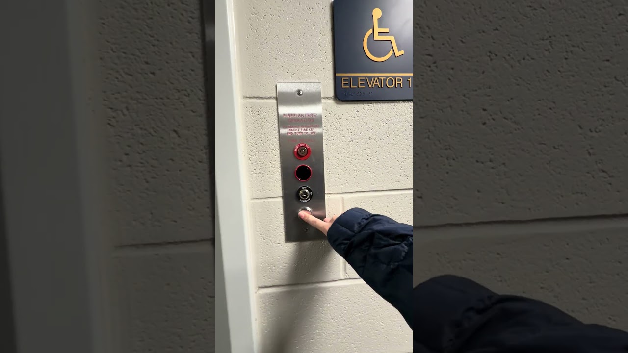 Broken ThyssenKrupp hydraulic elevator @ a Katy ISD School