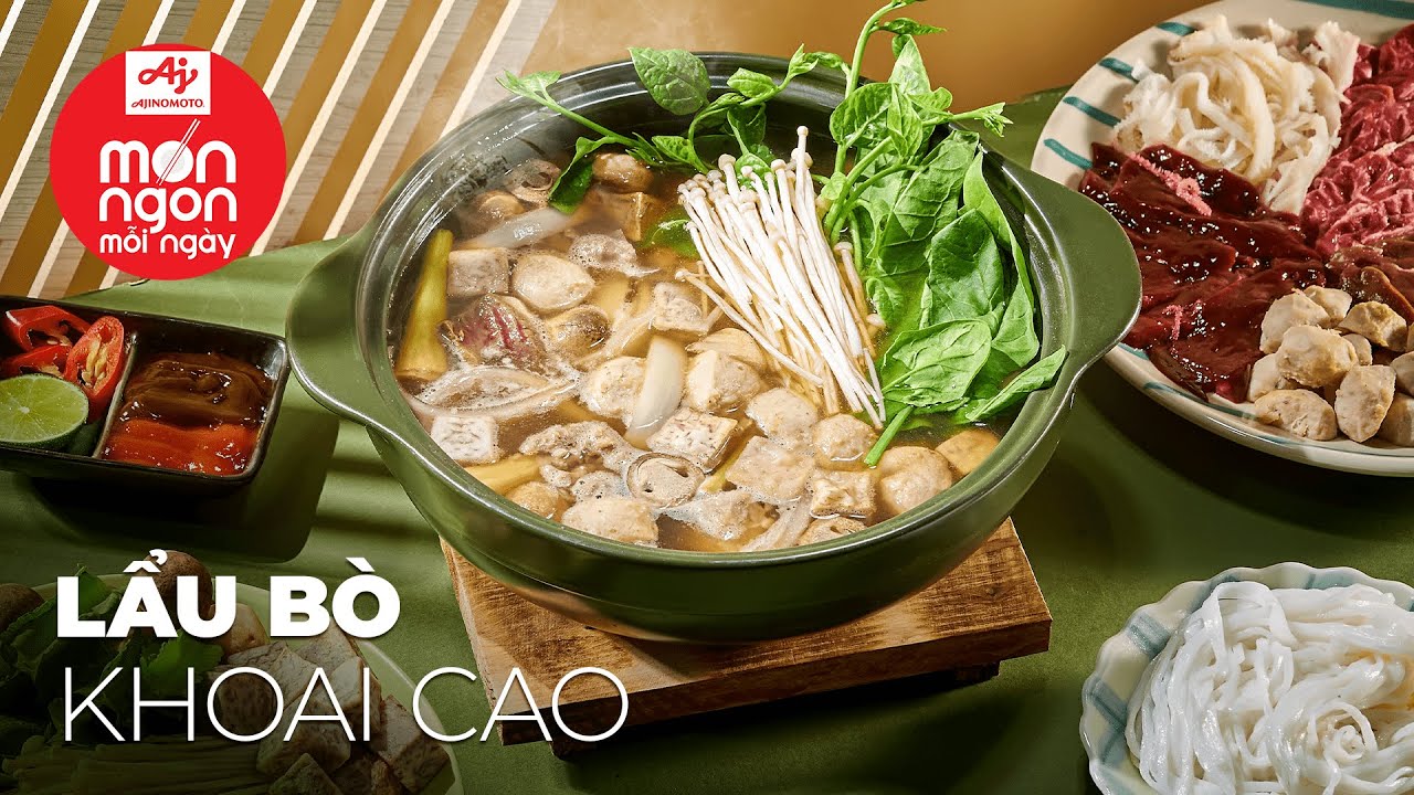 Sao c&oacute; thể bỏ qua, LẨU B&Ograve; KHOAI CAO ngọt thanh, ăn l&agrave; ghiền| M&Oacute;N NGON MỖI NG&Agrave;Y