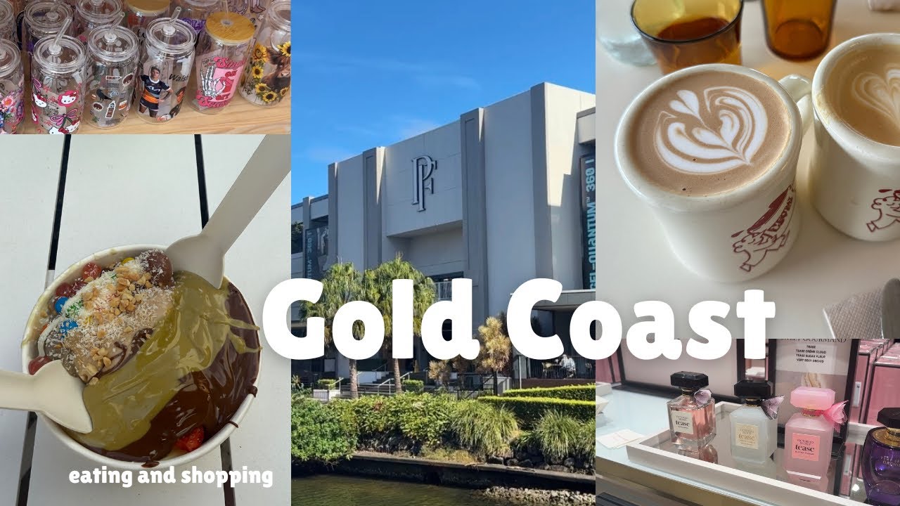Weekend in Gold Coast 🇦🇺| eating + shopping 🛍️ 💌