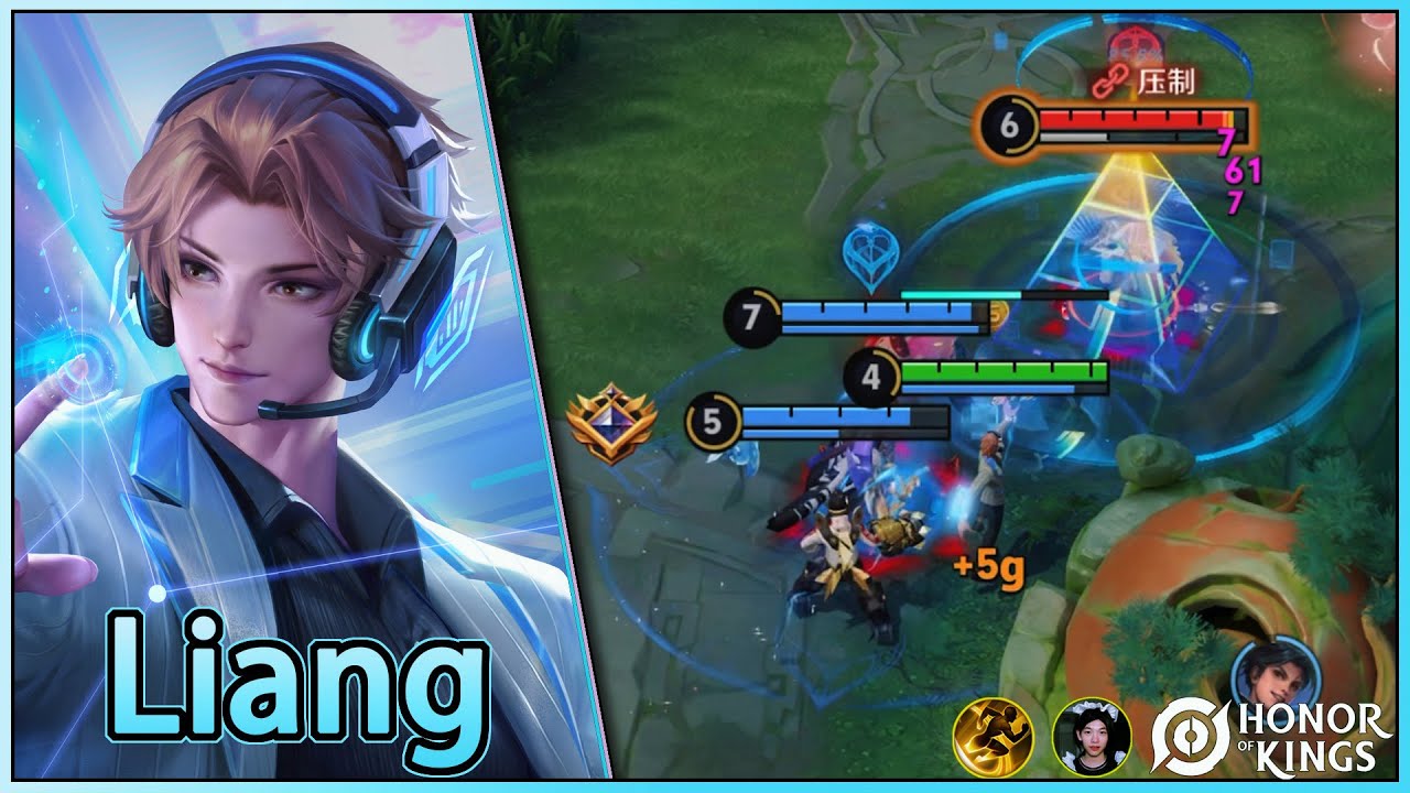 Liang｜It's a cool skin，One of Liang's best skins｜Uma das melhores skins de Liang.｜Honor of Kings