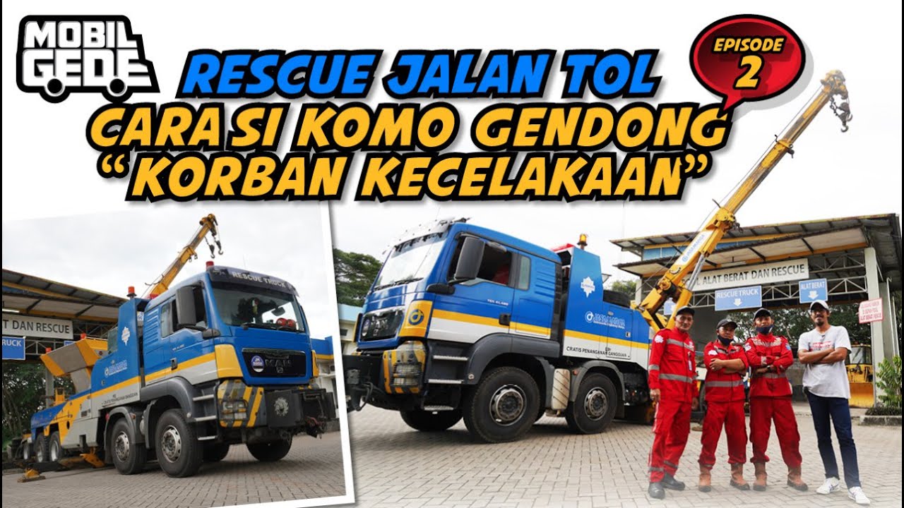 Crane Si Komo Jasa Marga, Cara Pengoperasiannya  | Mobil Gede