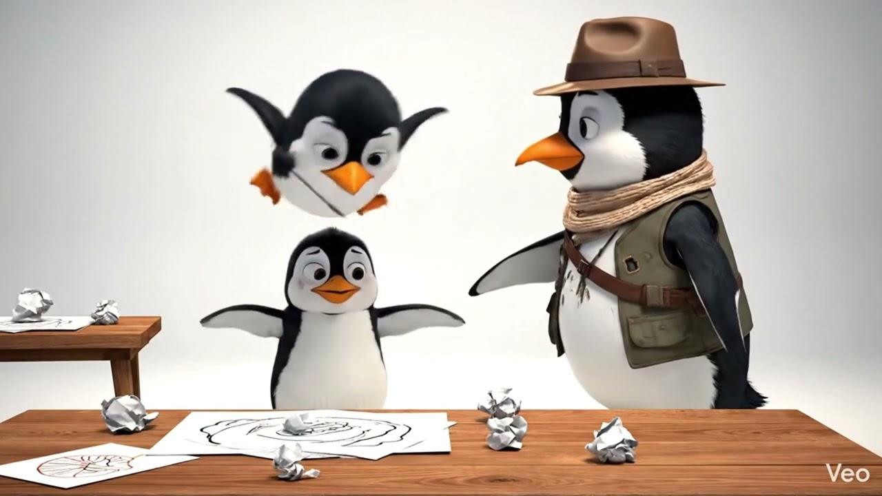 Мистер Пи поясняет: что такое внутренний критик? 🐧🎨