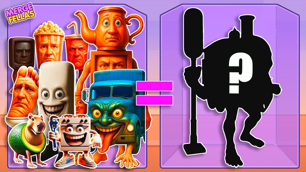 Anomaly Brainrot | Italian Brainrot | Merge Fellas gameplay | BIG - COMPLITATION!