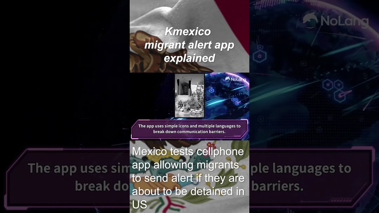 Mexico migrant alert app