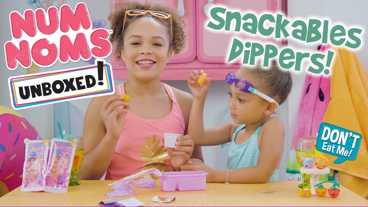 UNBOXED! | Num Noms | Episode 8: Num Noms Snackables Dippers!