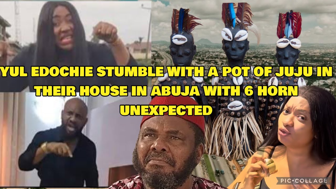 OMG JUJUAUSTIN IN T3ARS IM FINISH YUL STUMBLE WITH POT OF JUJŮ IN THEIR HOUSE IN ABUJA WITH 6 H0RN