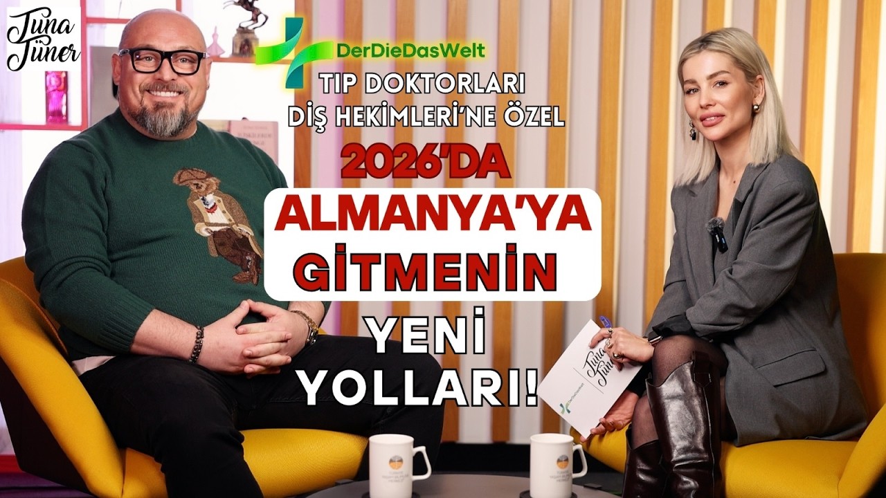 | Diş ve Tıp Doktorları Almanya'ya Göç Edebiliyorlar. Hem de çok pratik!