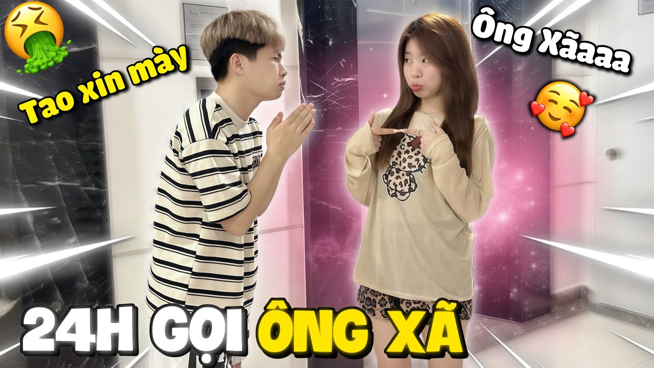 Thử Thách 24H Gọi Quang Con Là 