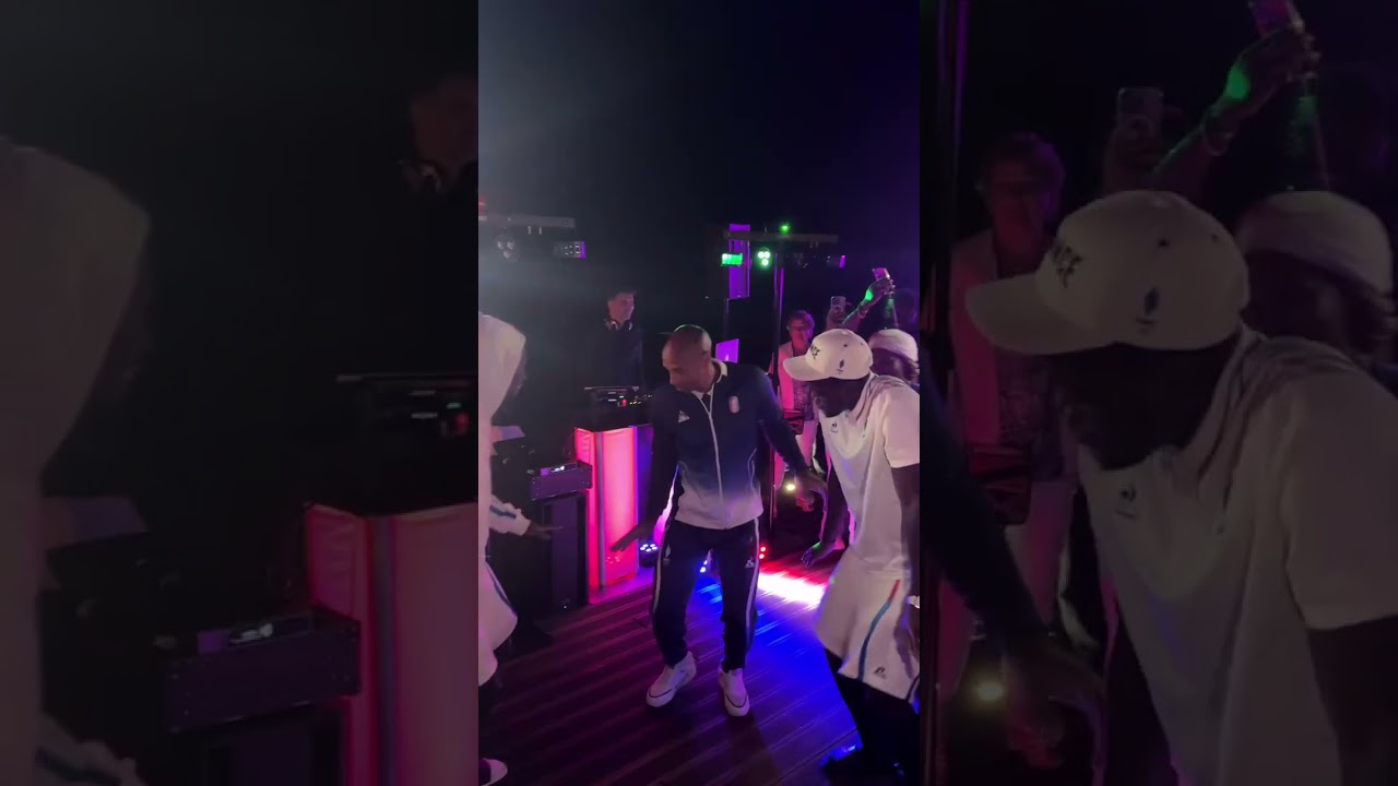 Thiery Henry Dances to the Best Heartbreak Song- Premier Gaou 