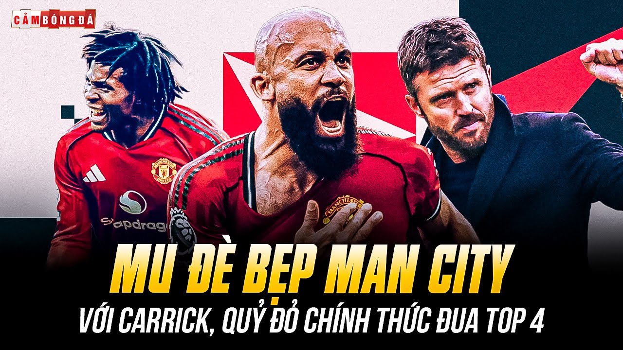 MU ĐÈ BẸP MAN CITY: CARRICK LỘT XÁC QUỶ ĐỎ, CUỘC ĐUA TOP 4 CHÍNH THỨC BẮT ĐẦU
