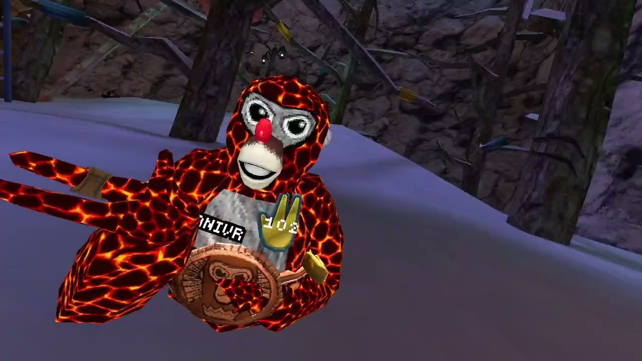 I played gorilla tag with one hand it went worg