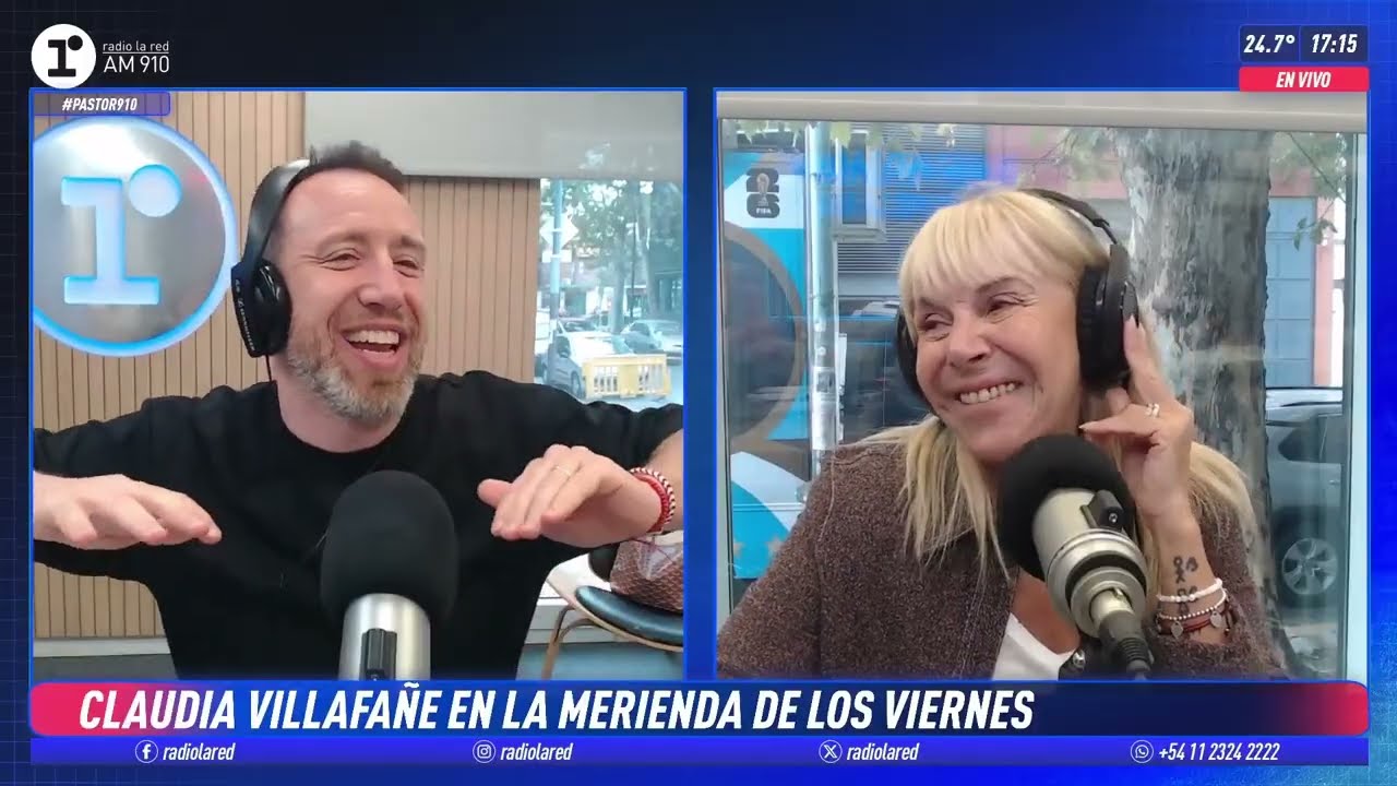 CLAUDIA VILLAFA&Ntilde;E en la MERIENDA DE LOS VIERNES | #Pastor910