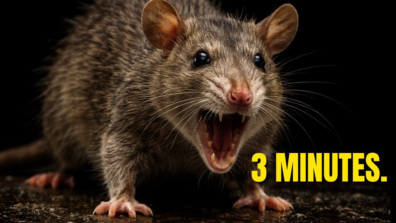 Дайте мне 3 минуты, и я покажу вам, что КРЫСЫ владеют ГОРОДОМ!