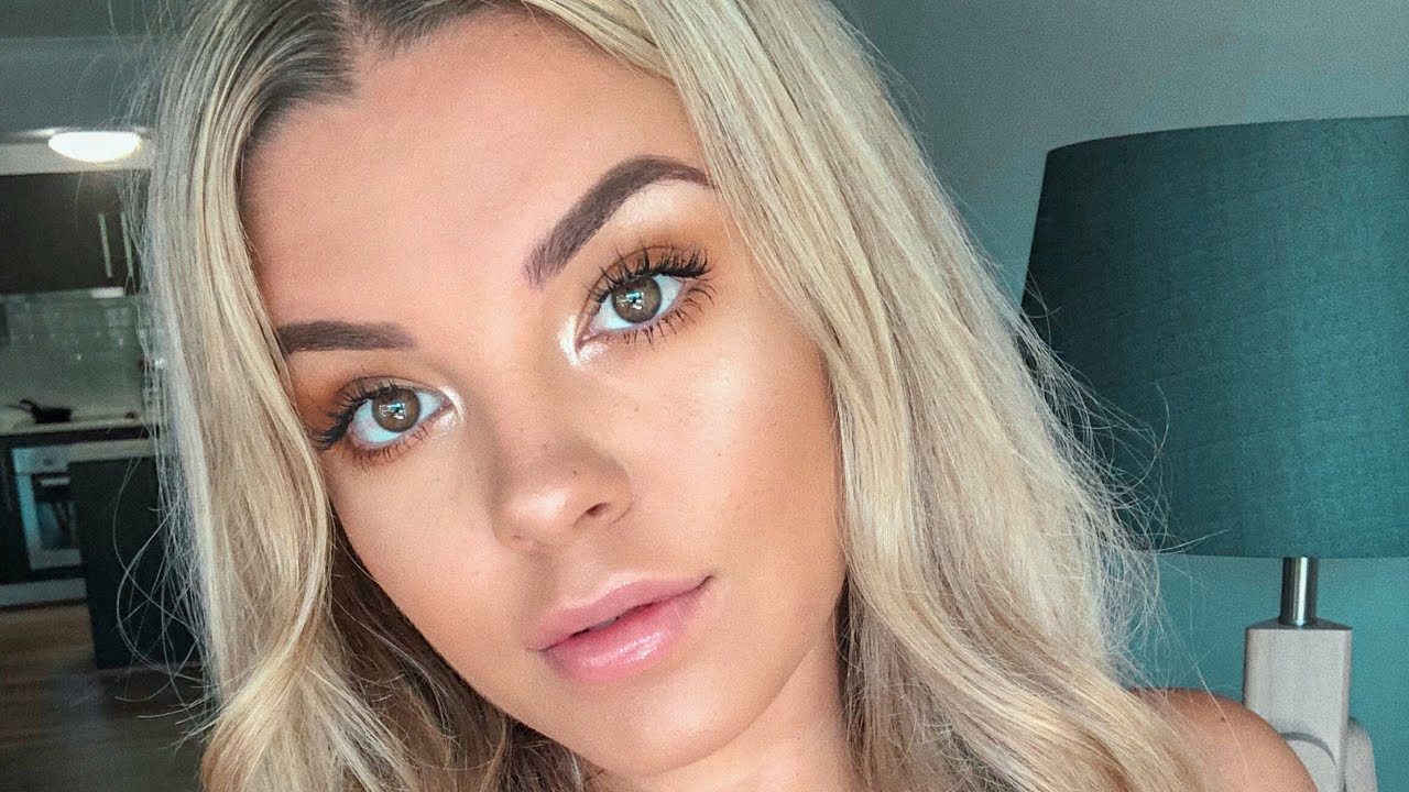 GRWM Glowy Beachy Makeup Tutorial ♡ Jasmine Hand