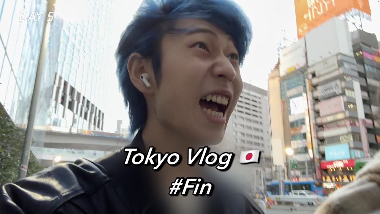 Красю волосы в синий цвет и еду прямиком в Японию~🇯🇵 (Kim Otaku-K Tokyo Vlog, финальный эпизод)